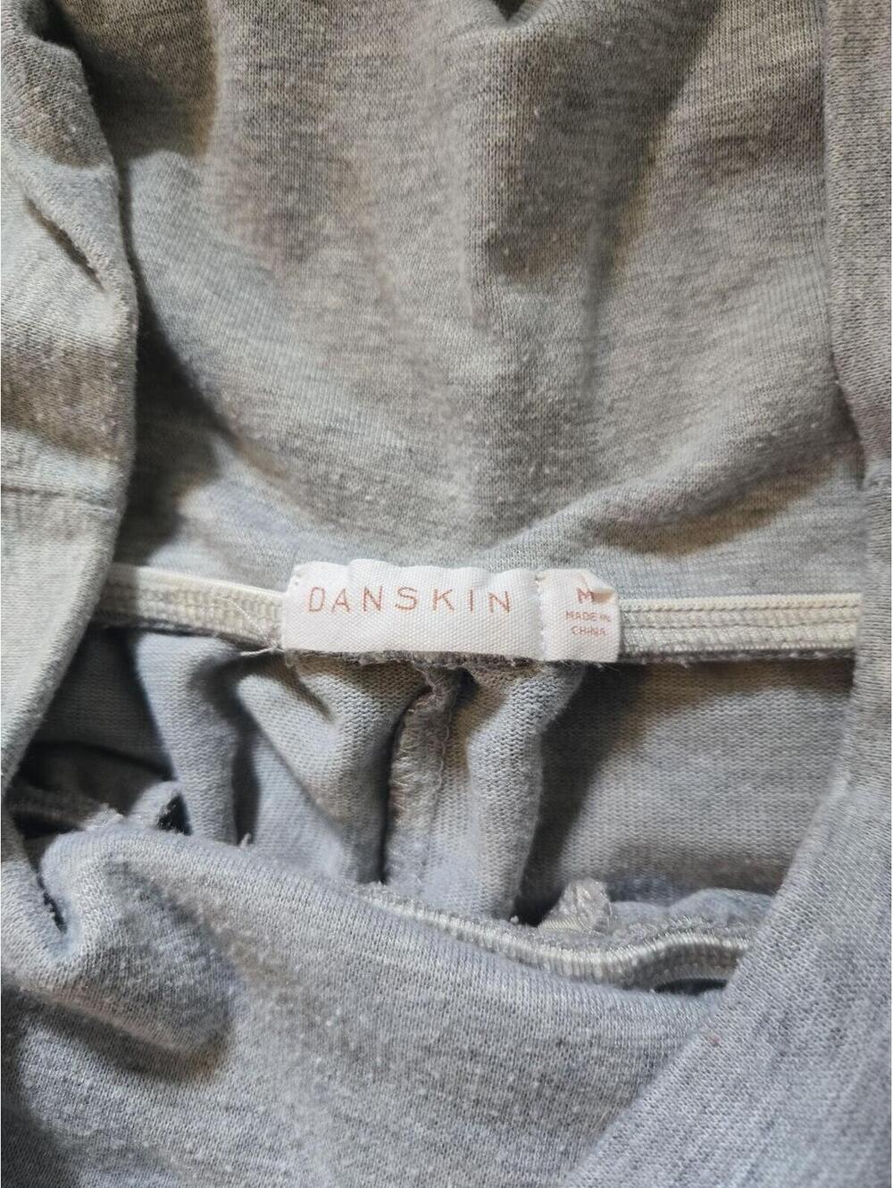 Danskin Heather Grey French Terry Joggers Size M - Picture 2 of 4